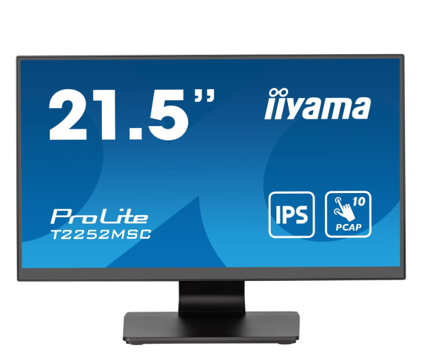 IIYAMA 21.5'' PROLITE T2252MSC-B2 Czarny - 1177662 - zdjęcie